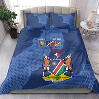 Custom Namibia Cricket Bedding Set Go Eagles Est 1992 - Wonder Print Shop