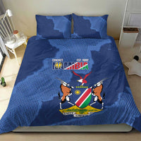 Custom Namibia Cricket Bedding Set Go Eagles Est 1992 - Wonder Print Shop