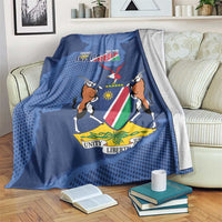 Custom Namibia Cricket Blanket Go Eagles Est 1992 - Wonder Print Shop