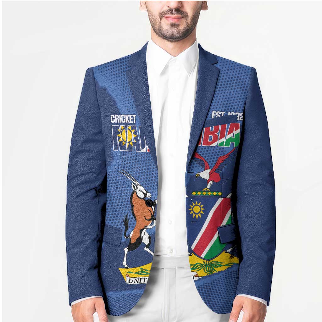 Custom Namibia Cricket Blazer Go Eagles Est 1992 - Wonder Print Shop