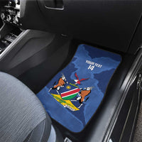 Custom Namibia Cricket Car Mats Go Eagles Est 1992 - Wonder Print Shop