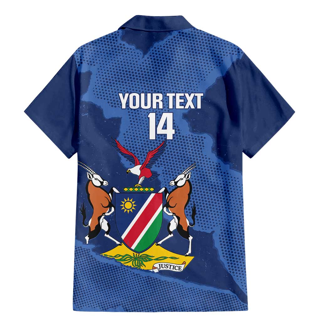 Custom Namibia Cricket Family Matching Mermaid Dress and Hawaiian Shirt Go Eagles Est 1992 - Wonder Print Shop