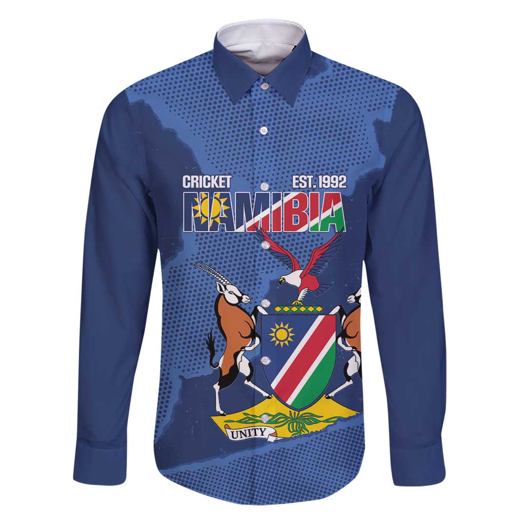Custom Namibia Cricket Family Matching Puletasi and Hawaiian Shirt Go Eagles Est 1992 - Wonder Print Shop