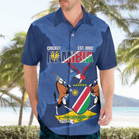 Custom Namibia Cricket Hawaiian Shirt Go Eagles Est 1992 - Wonder Print Shop