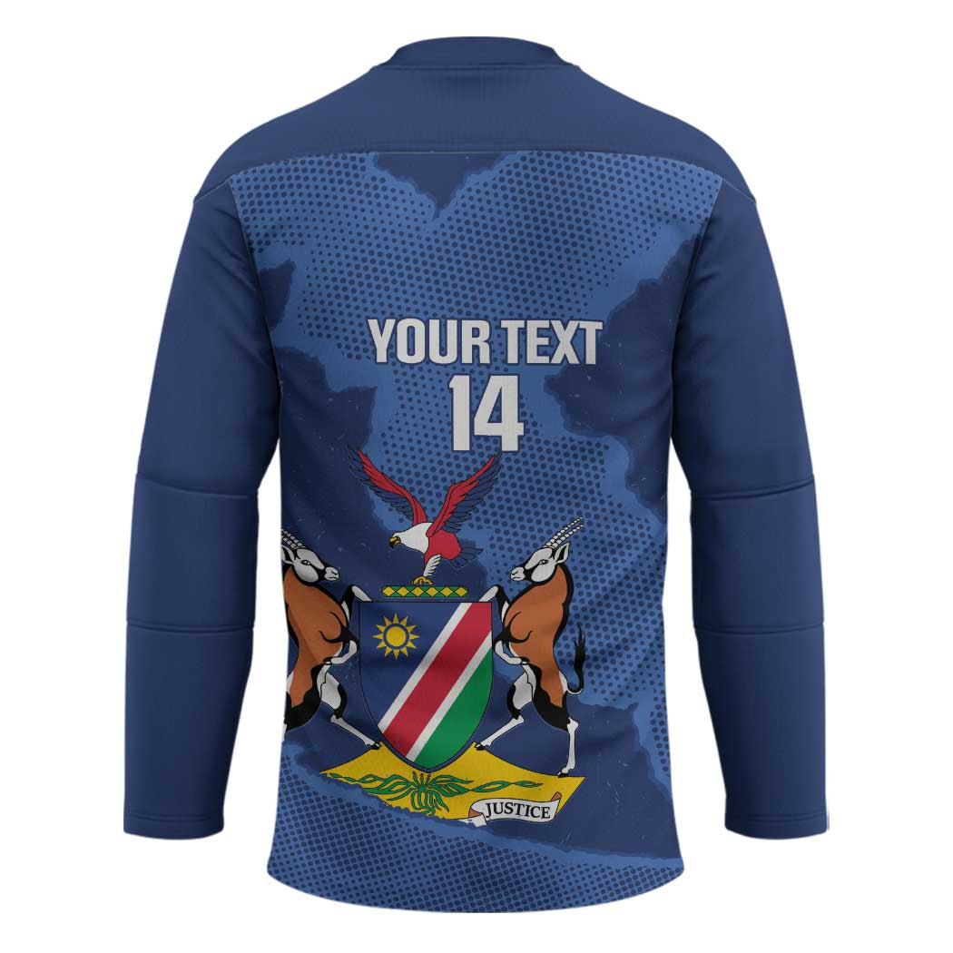 Custom Namibia Cricket Hockey Jersey Go Eagles Est 1992 - Wonder Print Shop