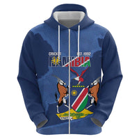Custom Namibia Cricket Hoodie Go Eagles Est 1992 - Wonder Print Shop