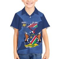Custom Namibia Cricket Kid Hawaiian Shirt Go Eagles Est 1992 - Wonder Print Shop