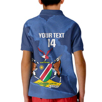 Custom Namibia Cricket Kid Polo Shirt Go Eagles Est 1992 - Wonder Print Shop