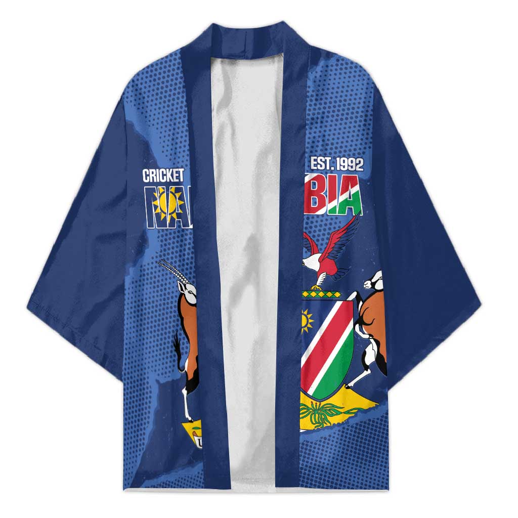 Custom Namibia Cricket Kimono Go Eagles Est 1992 - Wonder Print Shop