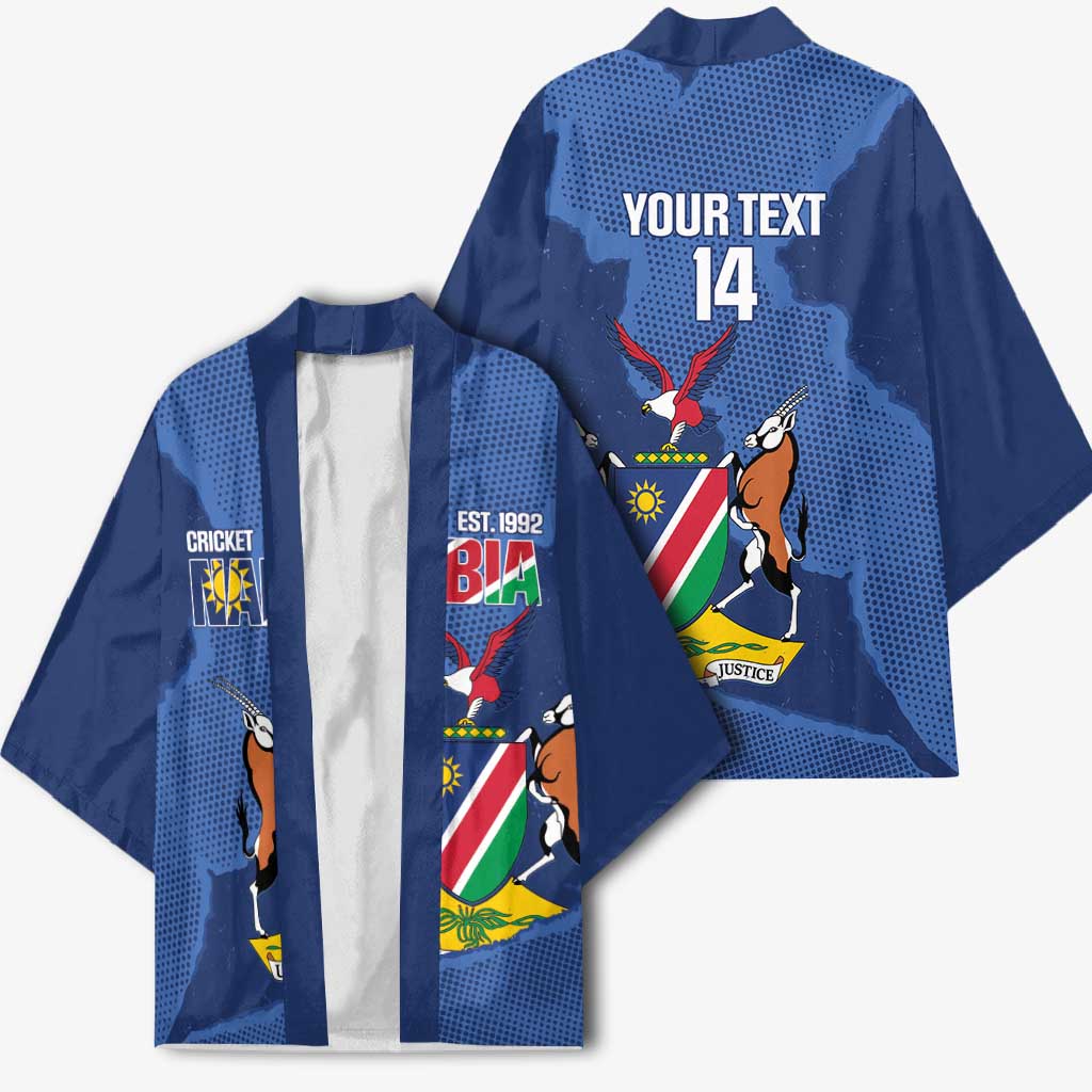 Custom Namibia Cricket Kimono Go Eagles Est 1992 - Wonder Print Shop