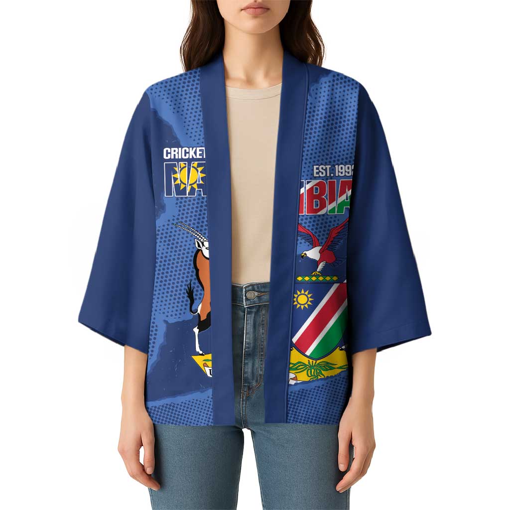 Custom Namibia Cricket Kimono Go Eagles Est 1992 - Wonder Print Shop