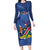 Custom Namibia Cricket Long Sleeve Bodycon Dress Go Eagles Est 1992 - Wonder Print Shop