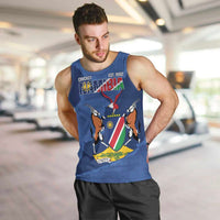 Custom Namibia Cricket Men Tank Top Go Eagles Est 1992 - Wonder Print Shop