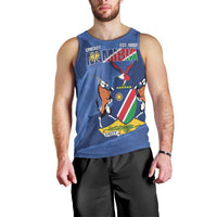 Custom Namibia Cricket Men Tank Top Go Eagles Est 1992 - Wonder Print Shop