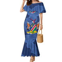 Custom Namibia Cricket Mermaid Dress Go Eagles Est 1992 - Wonder Print Shop