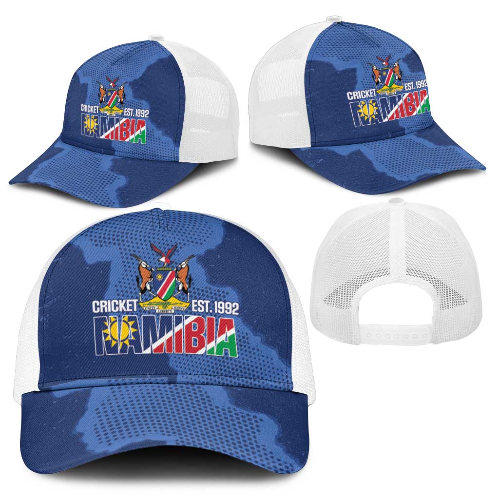Namibia Cricket Mesh Trucker Cap Go Eagles Est 1992 - Wonder Print Shop