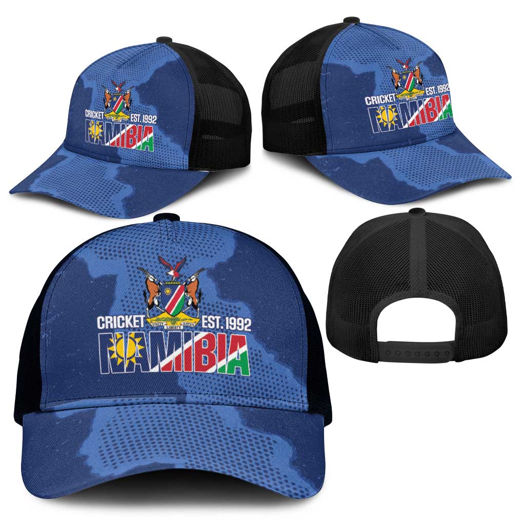 Namibia Cricket Mesh Trucker Cap Go Eagles Est 1992 - Wonder Print Shop