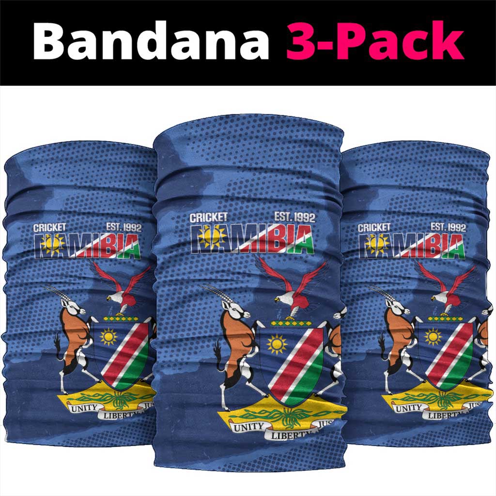 Custom Namibia Cricket Neck Gaiter Go Eagles Est 1992 - Wonder Print Shop