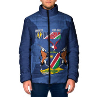 Custom Namibia Cricket Padded Jacket Go Eagles Est 1992 - Wonder Print Shop