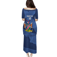 Custom Namibia Cricket Puletasi Go Eagles Est 1992 - Wonder Print Shop