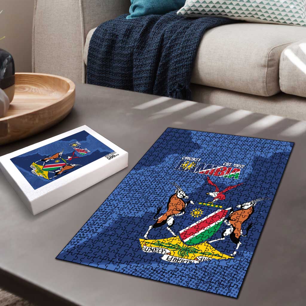 Custom Namibia Cricket Puzzle Go Eagles Est 1992 - Wonder Print Shop