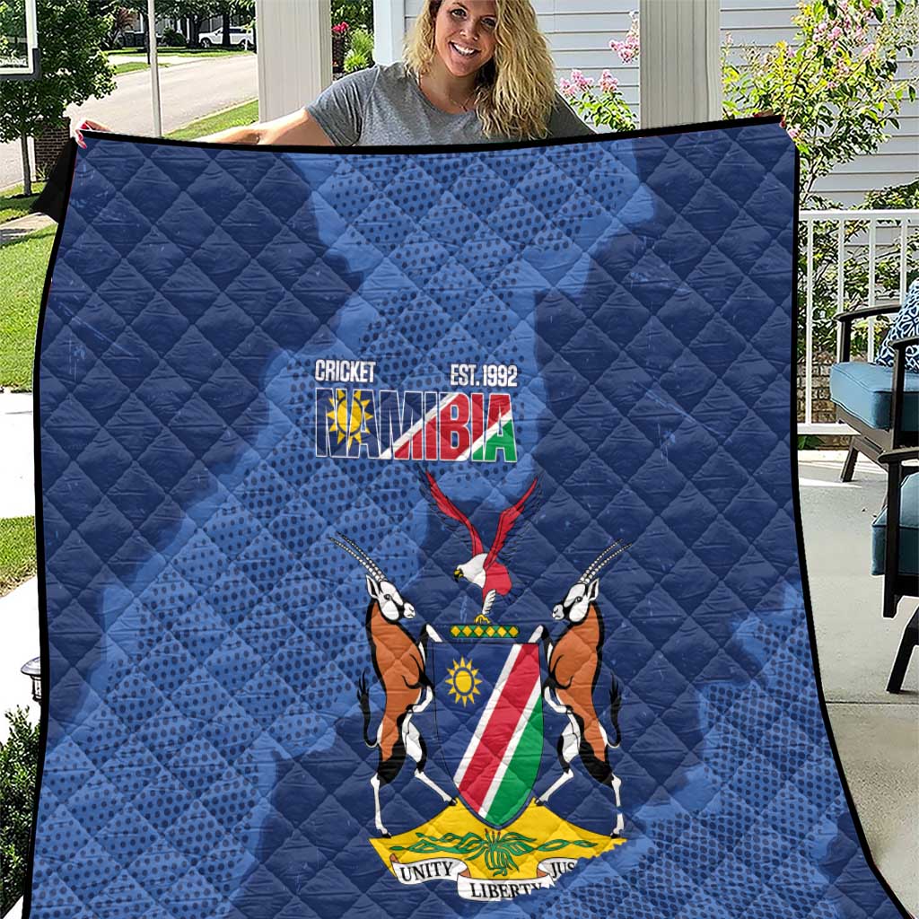 Custom Namibia Cricket Quilt Go Eagles Est 1992 - Wonder Print Shop