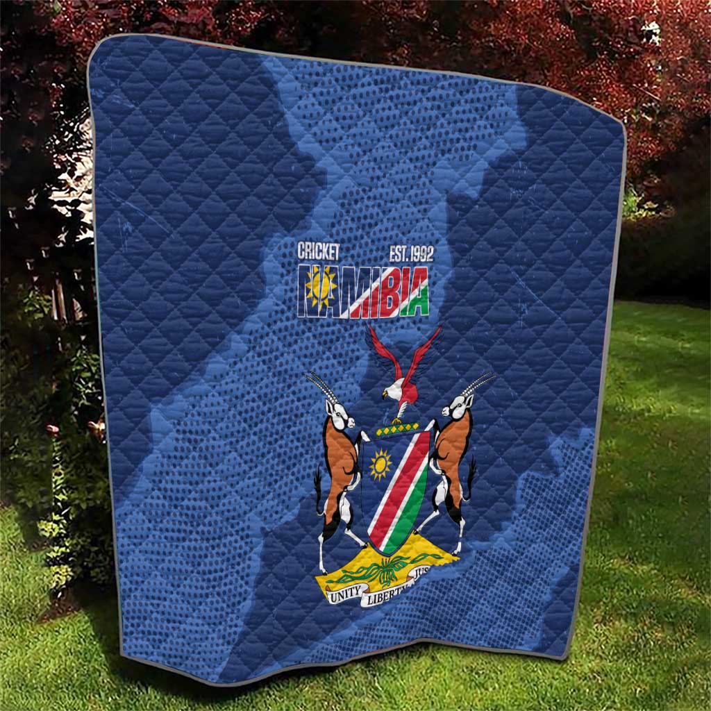 Custom Namibia Cricket Quilt Go Eagles Est 1992 - Wonder Print Shop