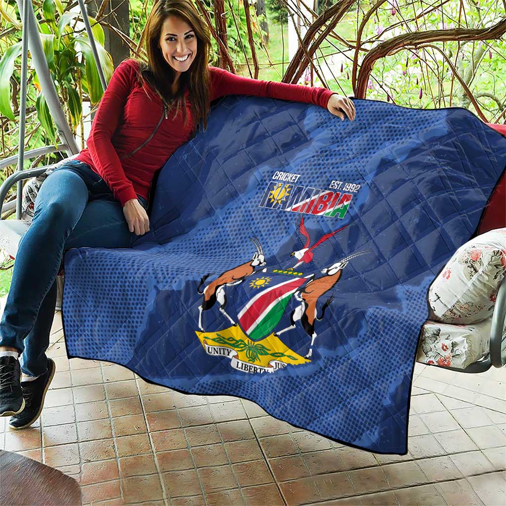 Custom Namibia Cricket Quilt Go Eagles Est 1992 - Wonder Print Shop