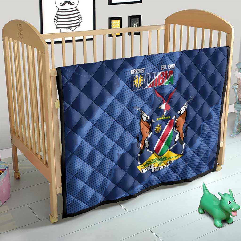 Custom Namibia Cricket Quilt Go Eagles Est 1992 - Wonder Print Shop