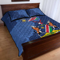 Custom Namibia Cricket Quilt Bed Set Go Eagles Est 1992 - Wonder Print Shop