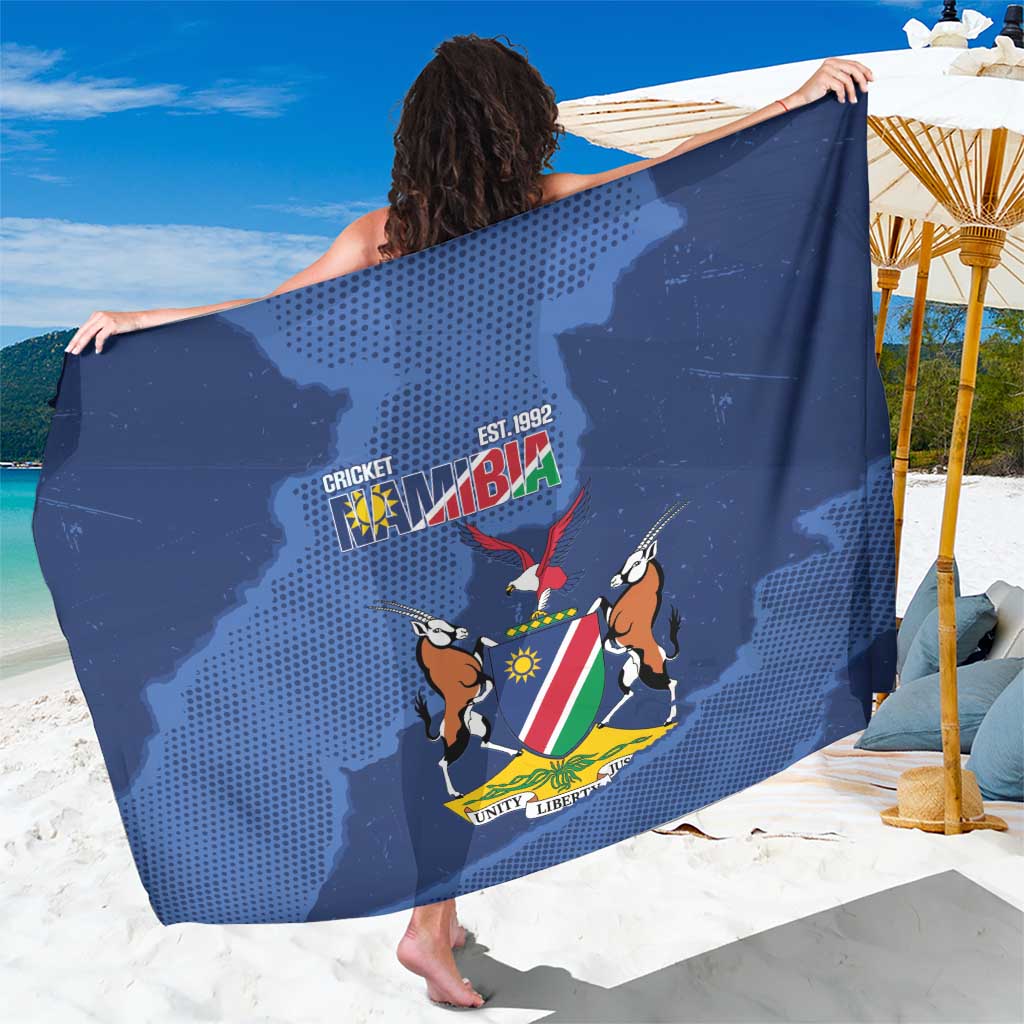 Custom Namibia Cricket Sarong Go Eagles Est 1992 - Wonder Print Shop
