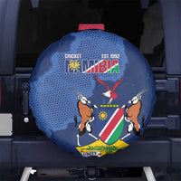 Custom Namibia Cricket Spare Tire Cover Go Eagles Est 1992 - Wonder Print Shop