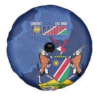 Custom Namibia Cricket Spare Tire Cover Go Eagles Est 1992 - Wonder Print Shop