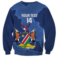 Custom Namibia Cricket Sweatshirt Go Eagles Est 1992 - Wonder Print Shop