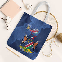 Custom Namibia Cricket Tote Bag Go Eagles Est 1992 - Wonder Print Shop