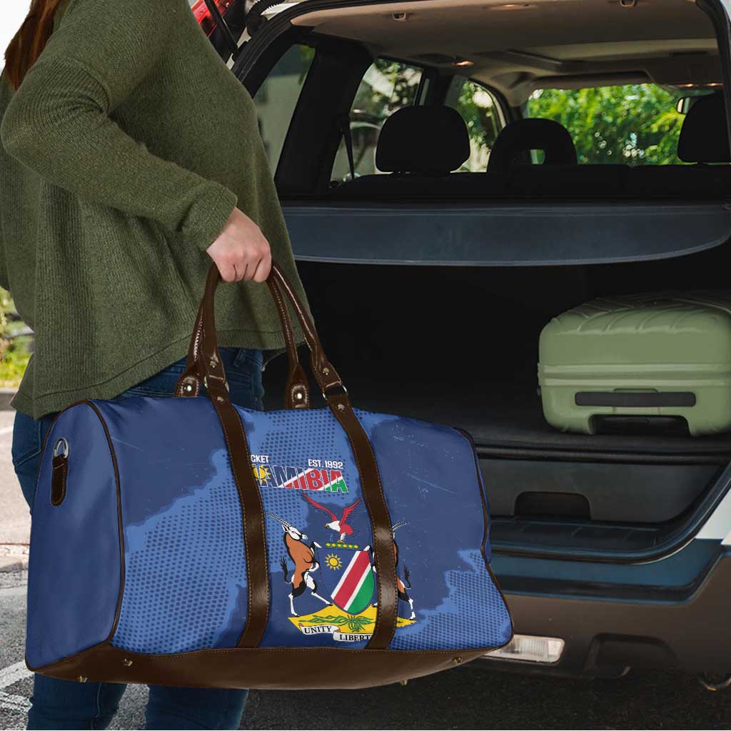 Custom Namibia Cricket Travel Bag Go Eagles Est 1992 - Wonder Print Shop