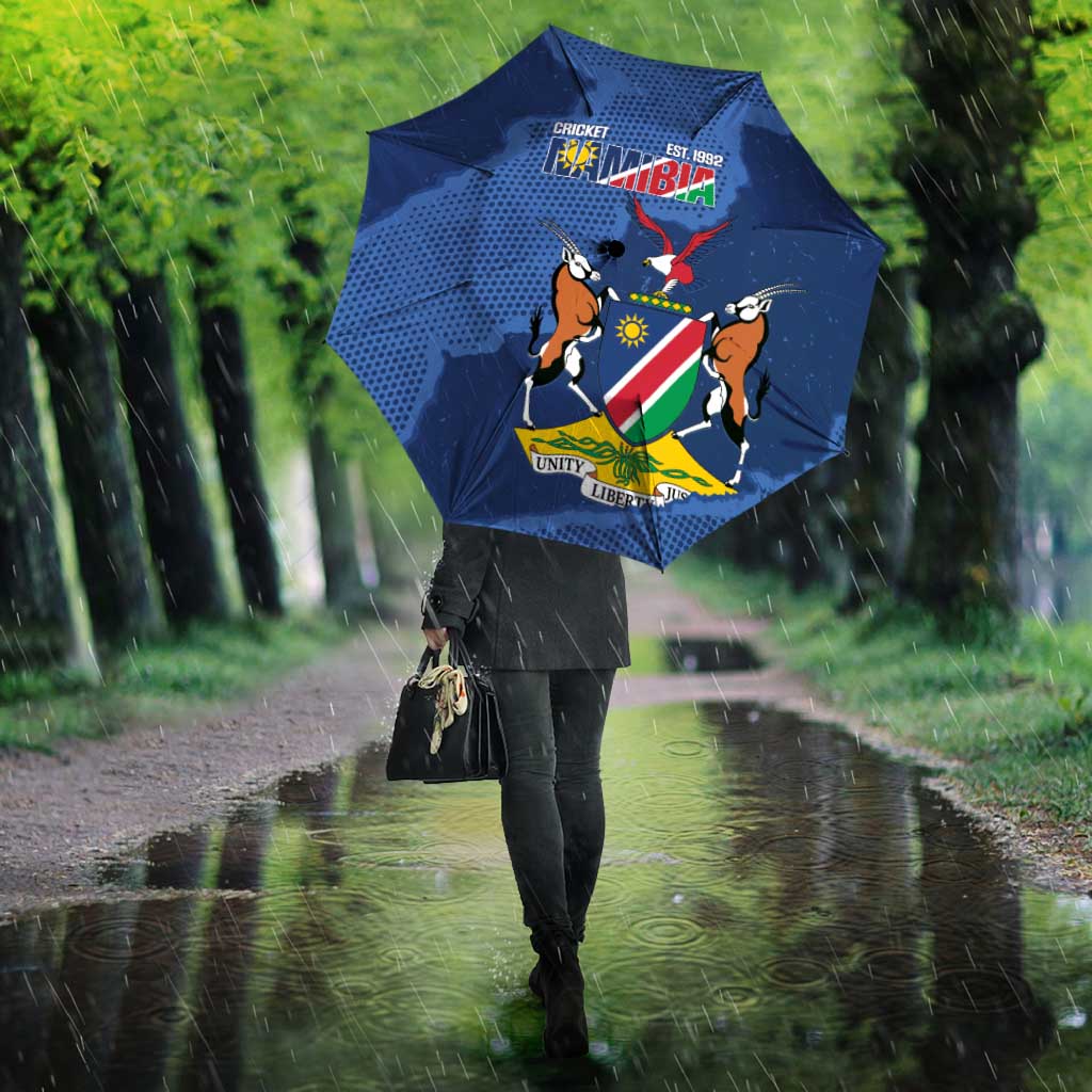 Custom Namibia Cricket Umbrella Go Eagles Est 1992 - Wonder Print Shop