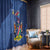 Custom Namibia Cricket Window Curtain Go Eagles Est 1992 - Wonder Print Shop