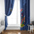 Custom Namibia Cricket Window Curtain Go Eagles Est 1992 - Wonder Print Shop