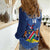 Custom Namibia Cricket Women Casual Shirt Go Eagles Est 1992 - Wonder Print Shop