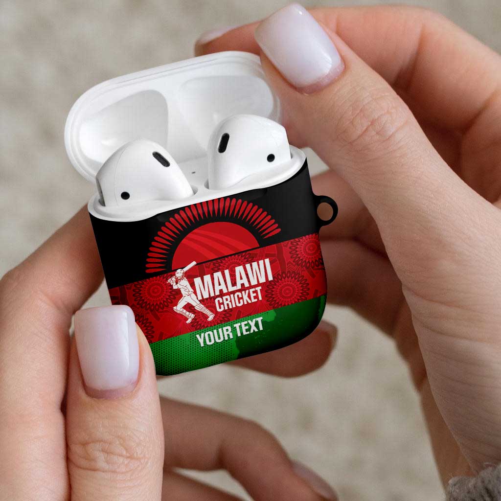 Custom Malawi Cricket AirPods Case Go Champions Flag Style - Wonder Print Shop