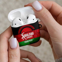 Custom Malawi Cricket AirPods Case Go Champions Flag Style - Wonder Print Shop
