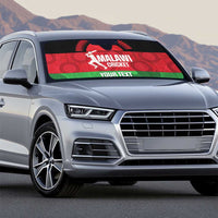 Custom Malawi Cricket Auto Sun Shade Go Champions Flag Style - Wonder Print Shop