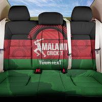 Custom Malawi Cricket Back Car Seat Cover Go Champions Flag Style - Wonder Print Shop