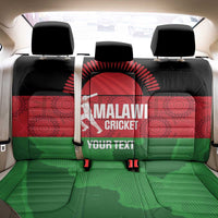 Custom Malawi Cricket Back Car Seat Cover Go Champions Flag Style - Wonder Print Shop