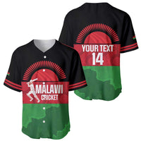 Custom Malawi Cricket Baseball Jersey Go Champions Flag Style - Wonder Print Shop