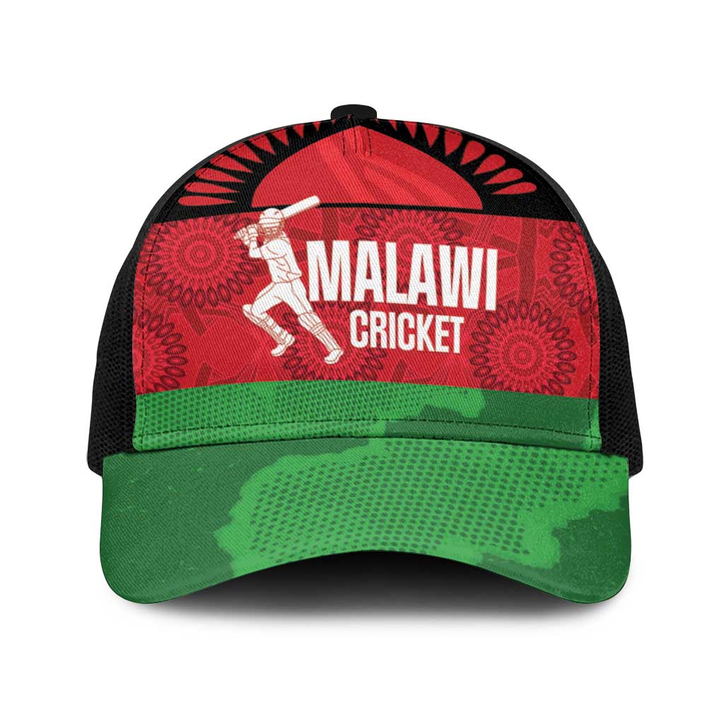Malawi Cricket Baseball Net Cap Go Champions Flag Style - Wonder Print Shop
