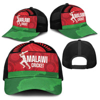 Malawi Cricket Baseball Net Cap Go Champions Flag Style - Wonder Print Shop