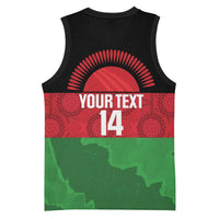 Custom Malawi Cricket Basketball Jersey Go Champions Flag Style - Wonder Print Shop