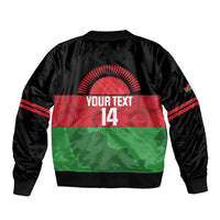 Custom Malawi Cricket Bomber Jacket Go Champions Flag Style - Wonder Print Shop
